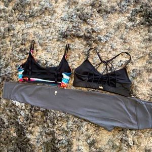 Yoga mix and match set